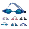 Adult Size Swim Goggle W/ Adjustable Nose-Belt